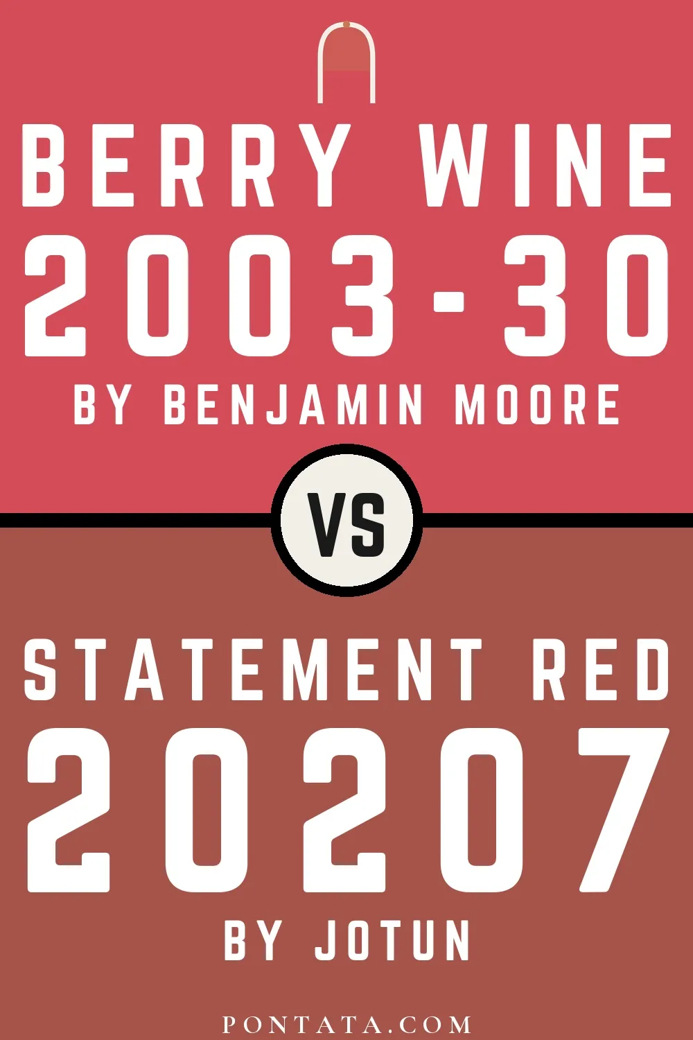 Berry Wine vs Statement Red