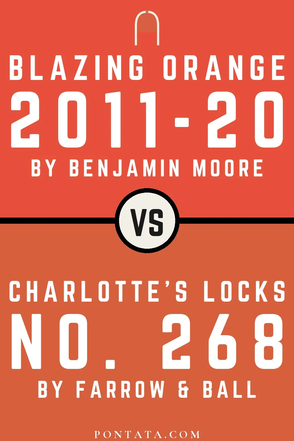 Blazing Orange vs Charlotte's Locks