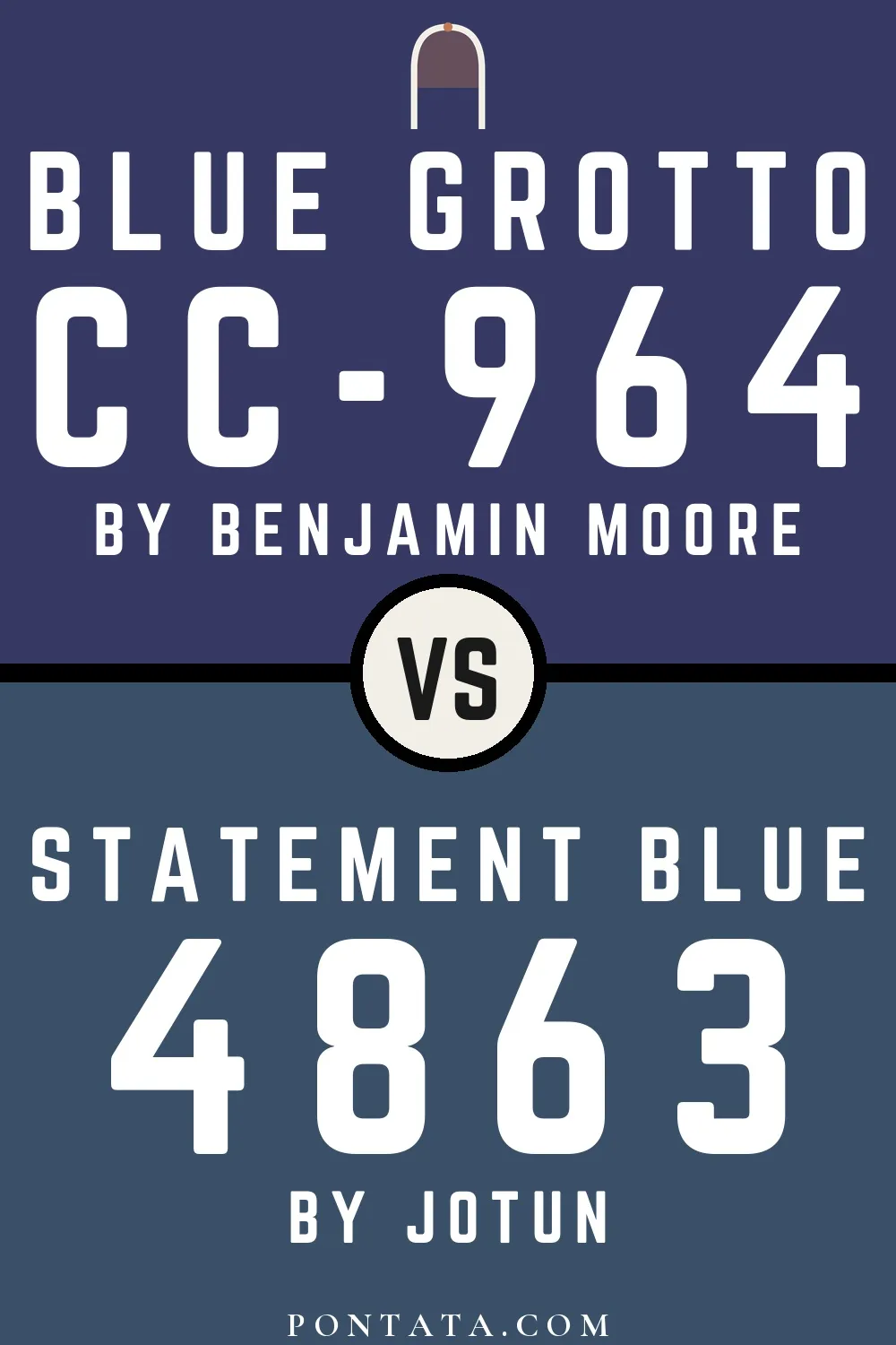Blue Grotto vs Statement Blue