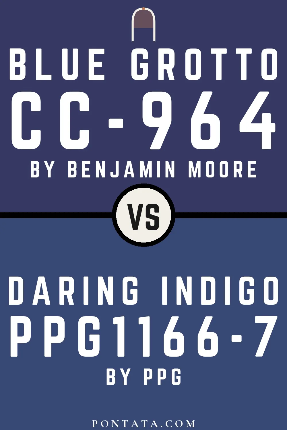 Blue Grotto vs Daring Indigo