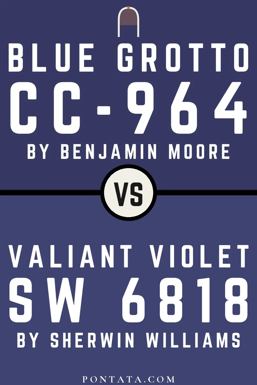 Blue Grotto vs Valiant Violet