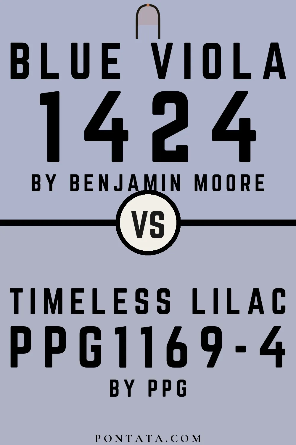 Blue Viola vs Timeless Lilac