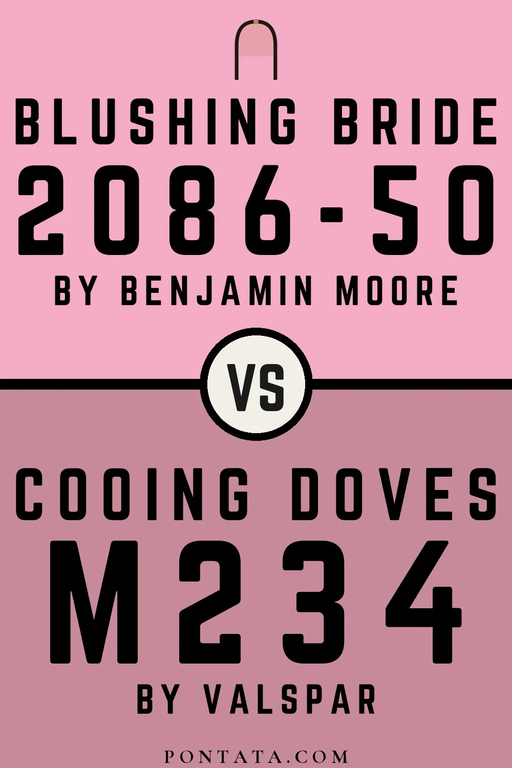 Blushing Bride vs Cooing Doves