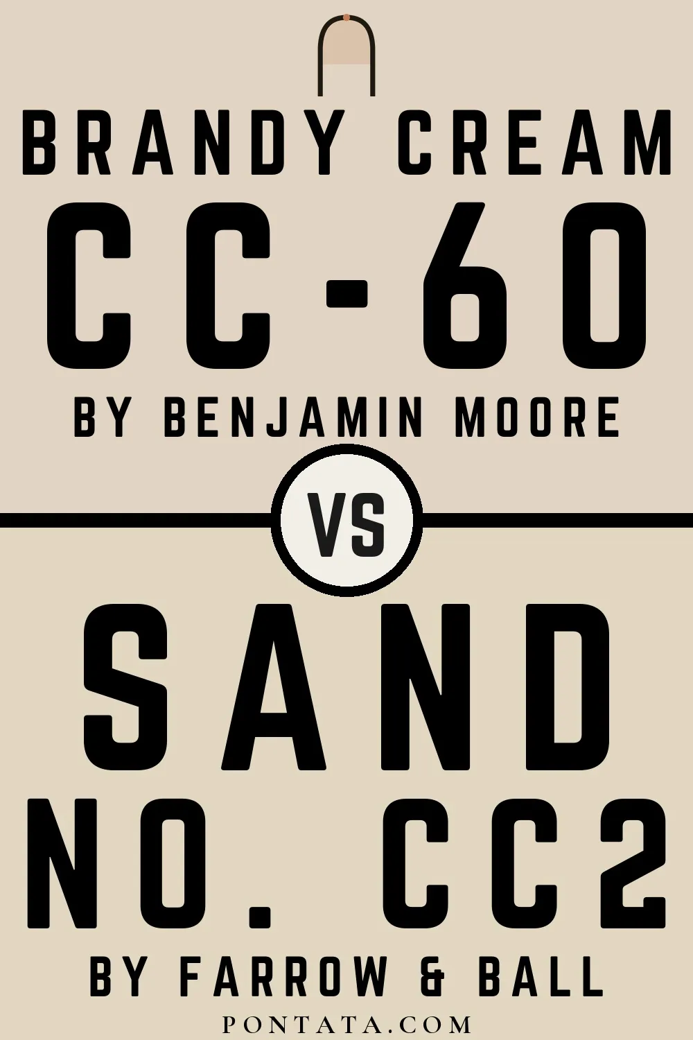 Brandy Cream vs Sand