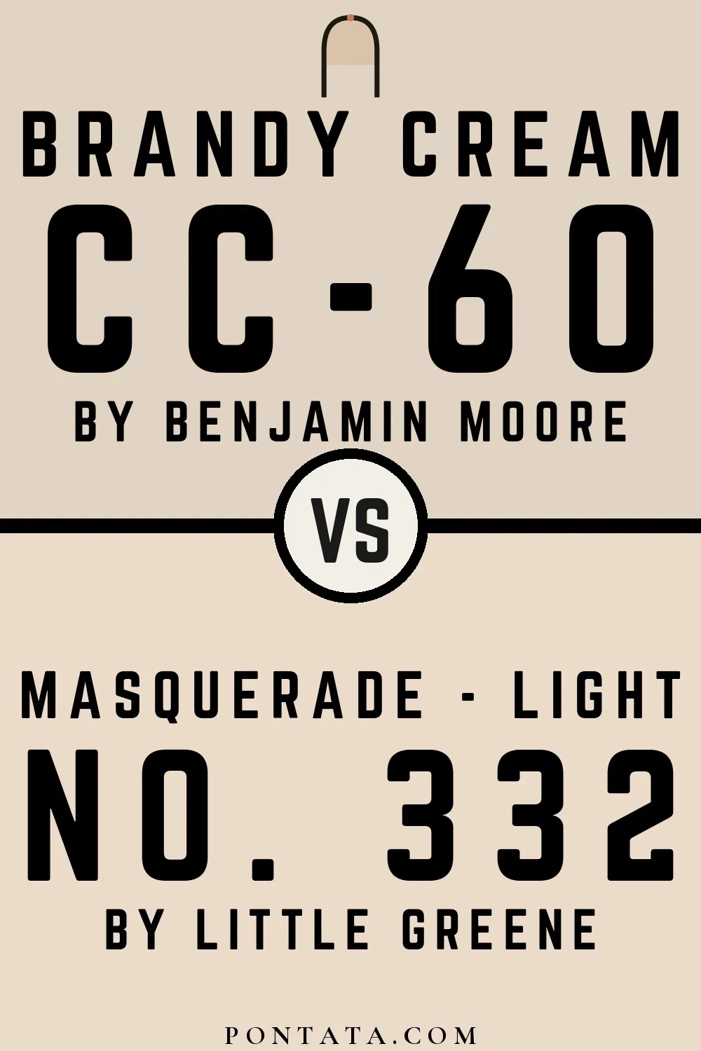 Brandy Cream vs Masquerade - Light