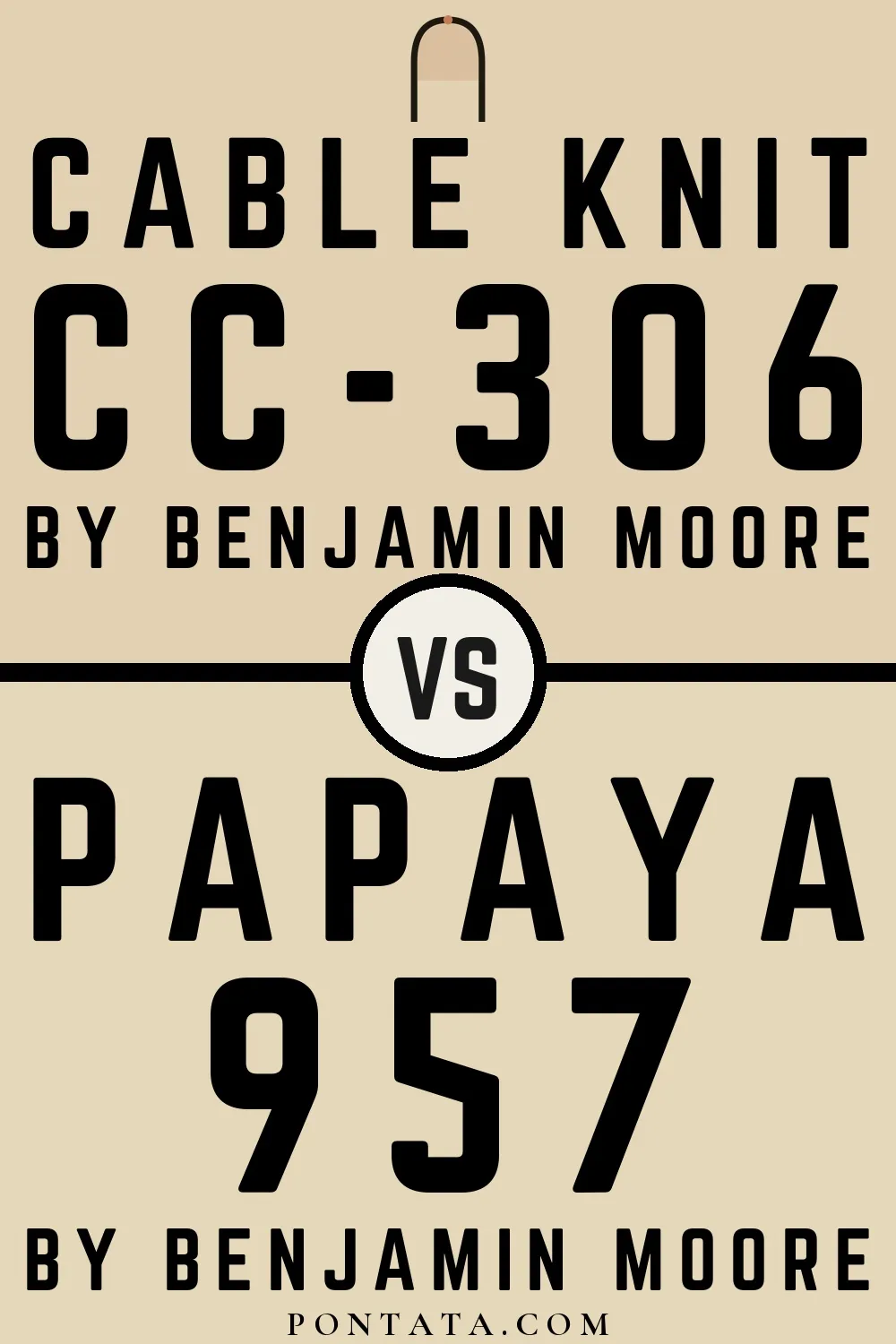 Cable Knit vs Papaya