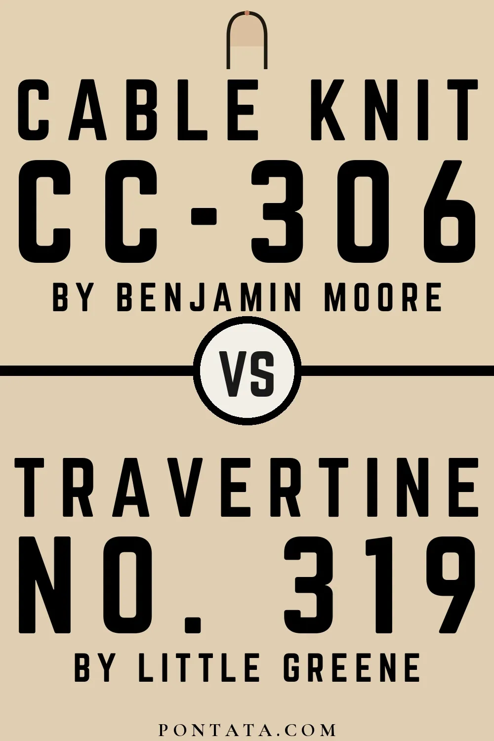 Cable Knit vs Travertine