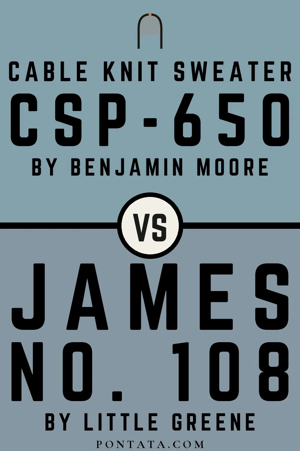 Cable Knit Sweater vs James