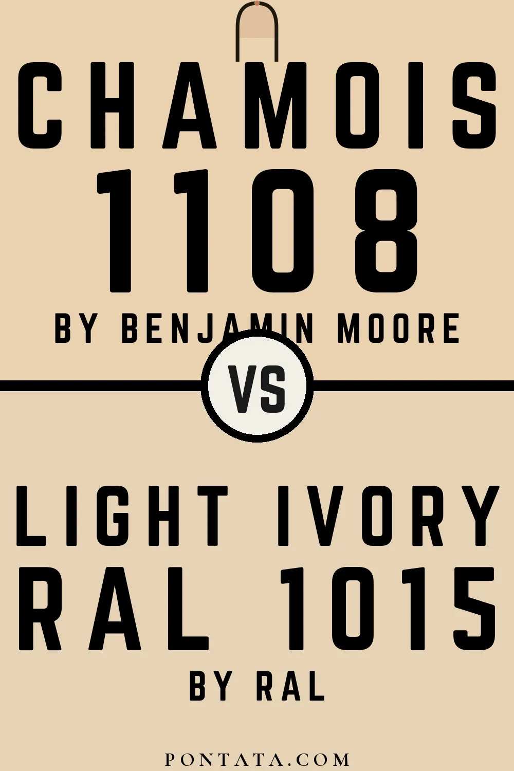 Chamois vs Light ivory