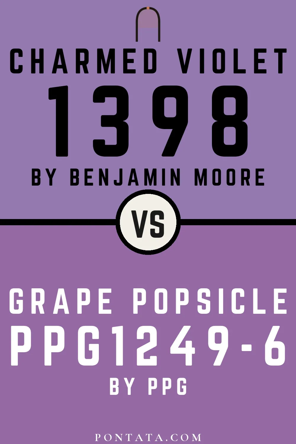 Charmed Violet vs Grape Popsicle