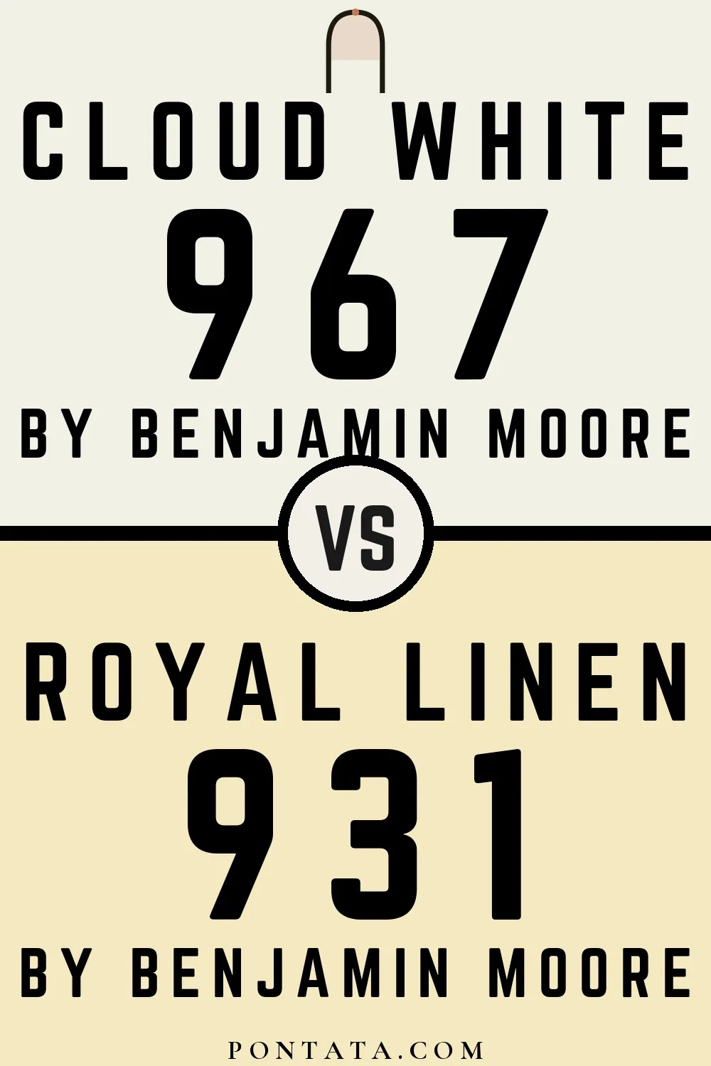 Cloud White vs Royal Linen