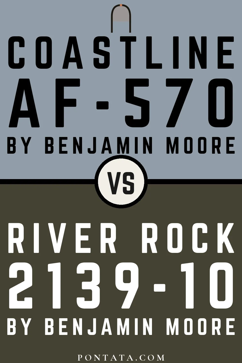 Coastline vs River Rock