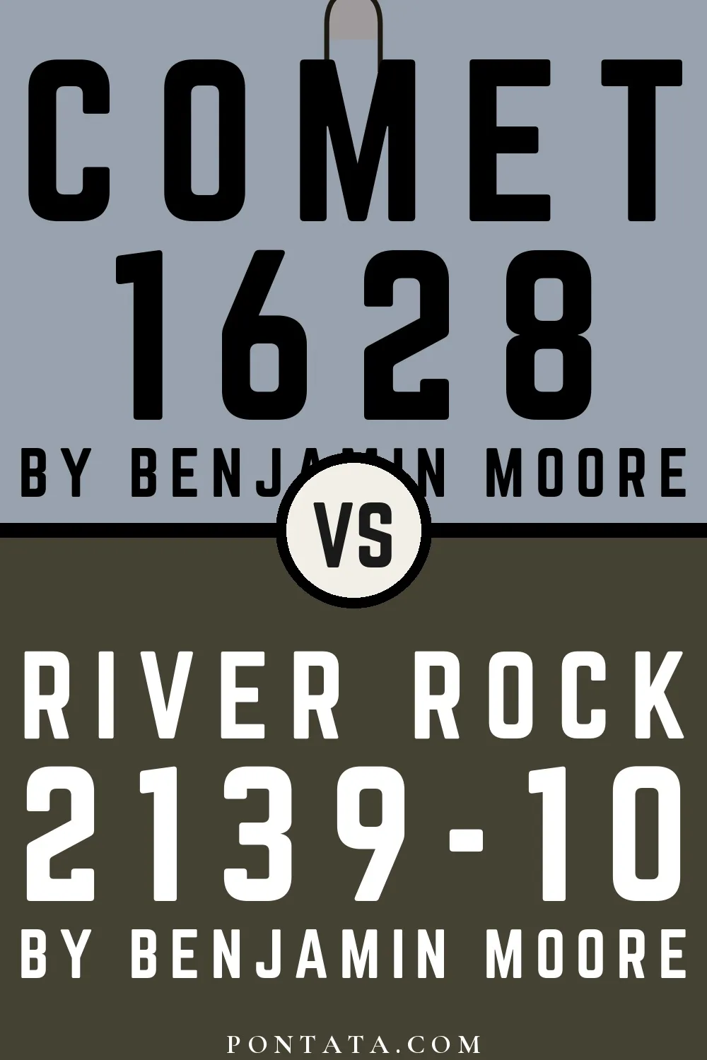 Comet vs River Rock