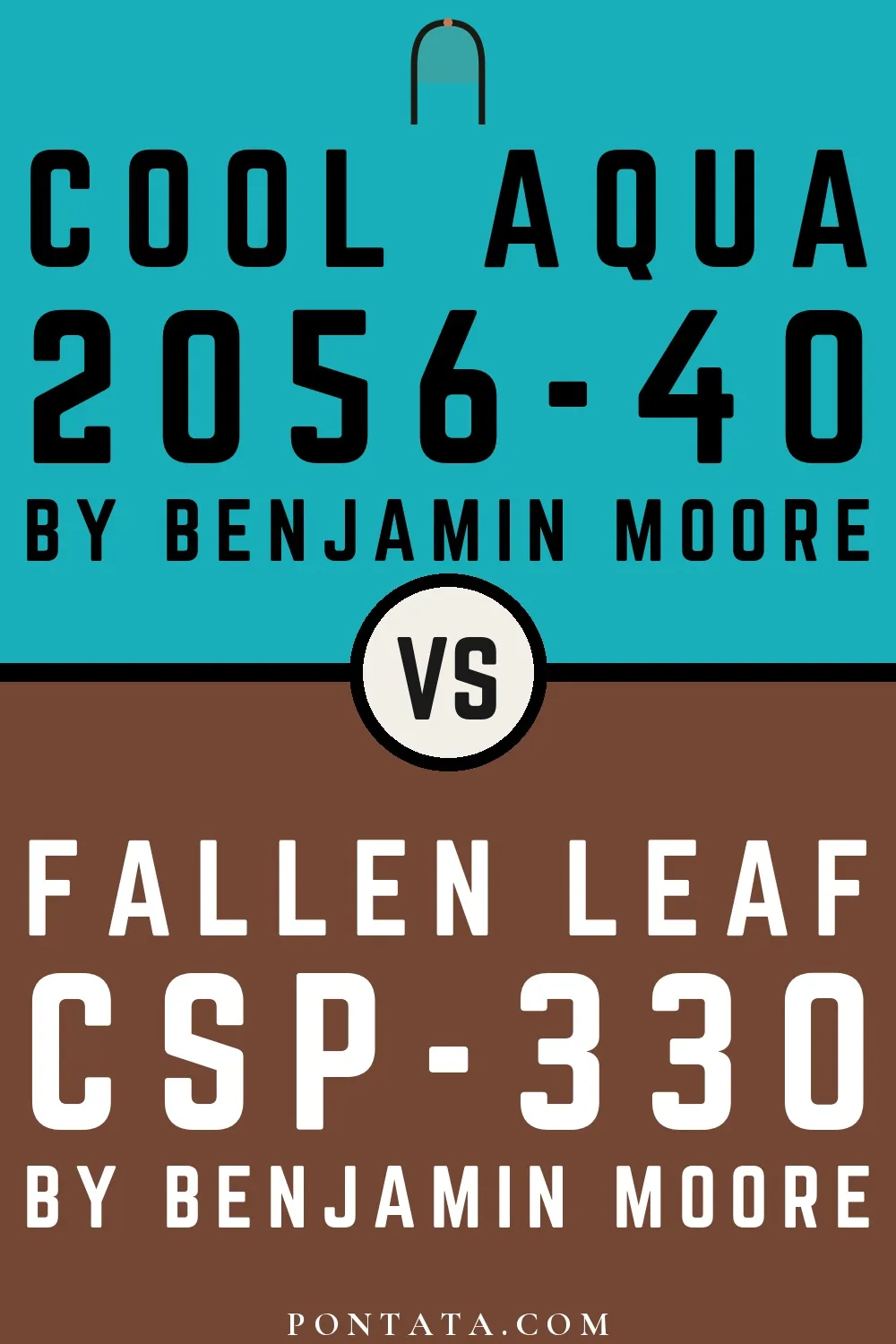 Cool Aqua vs Fallen Leaf