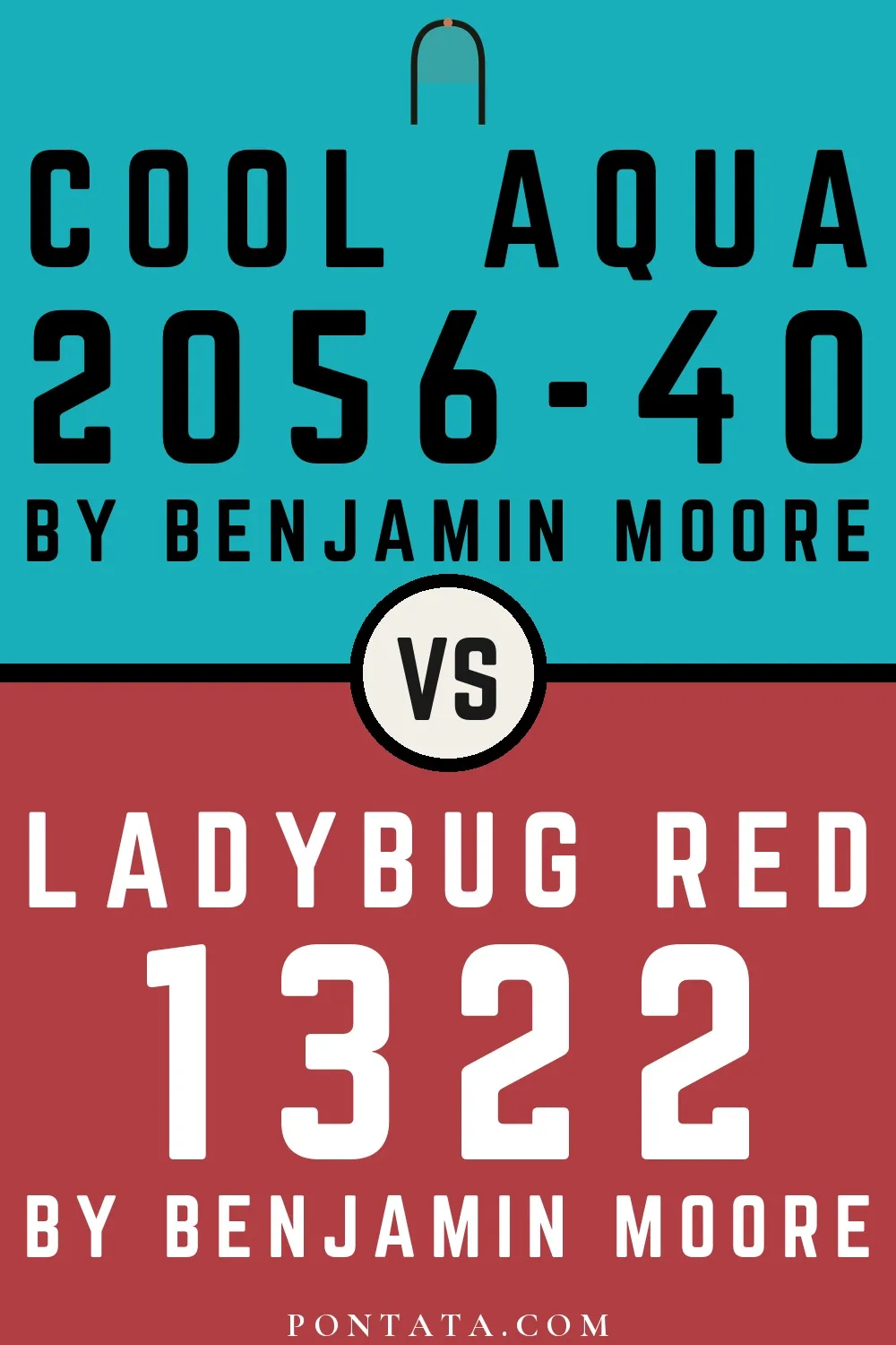 Cool Aqua vs Ladybug Red