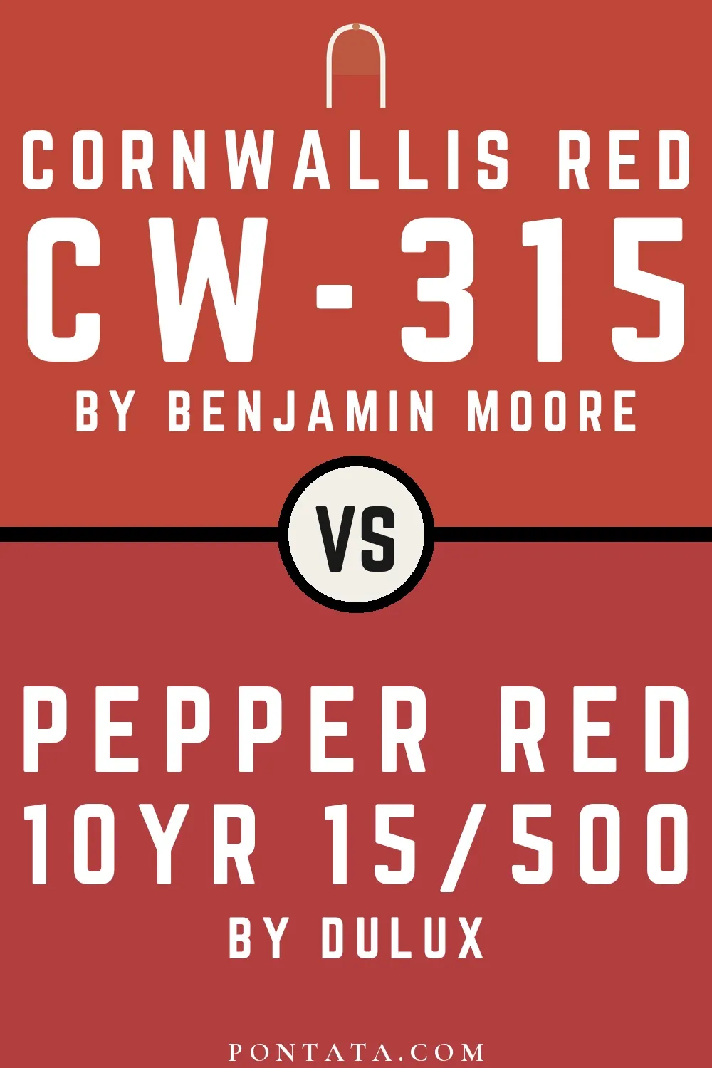 Cornwallis Red vs Pepper Red