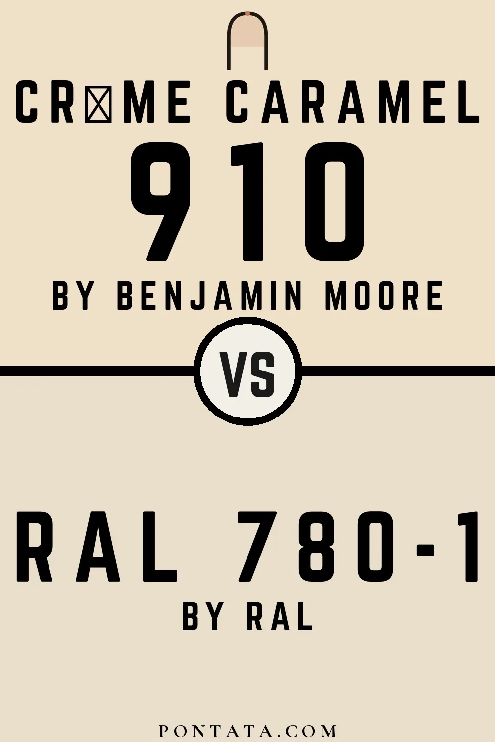 Crème Caramel vs RAL 780-1