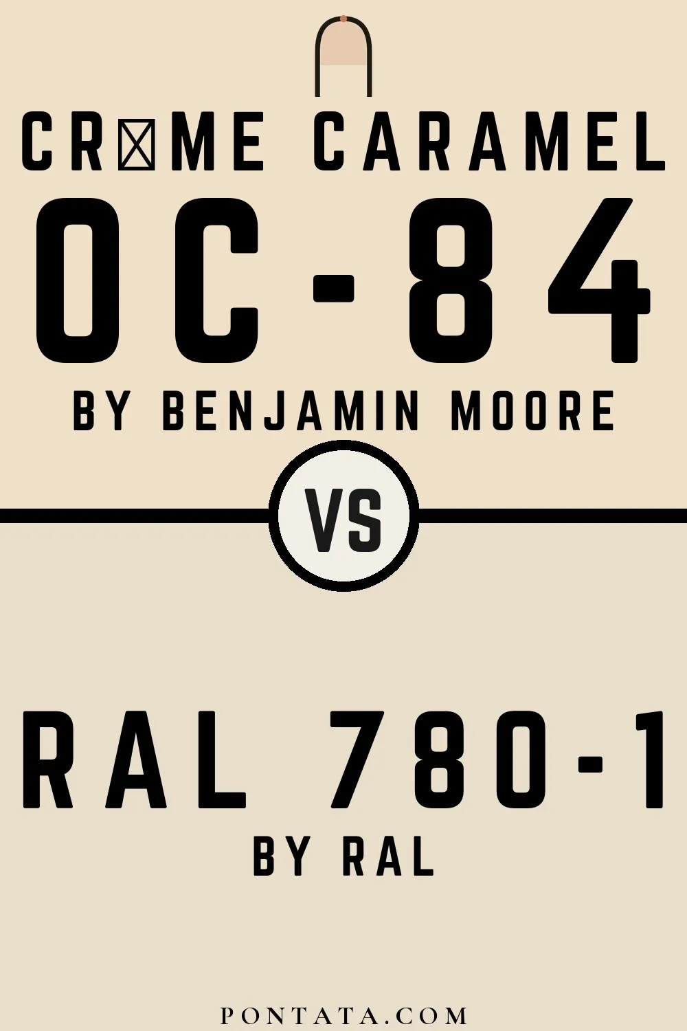 Crème Caramel vs RAL 780-1