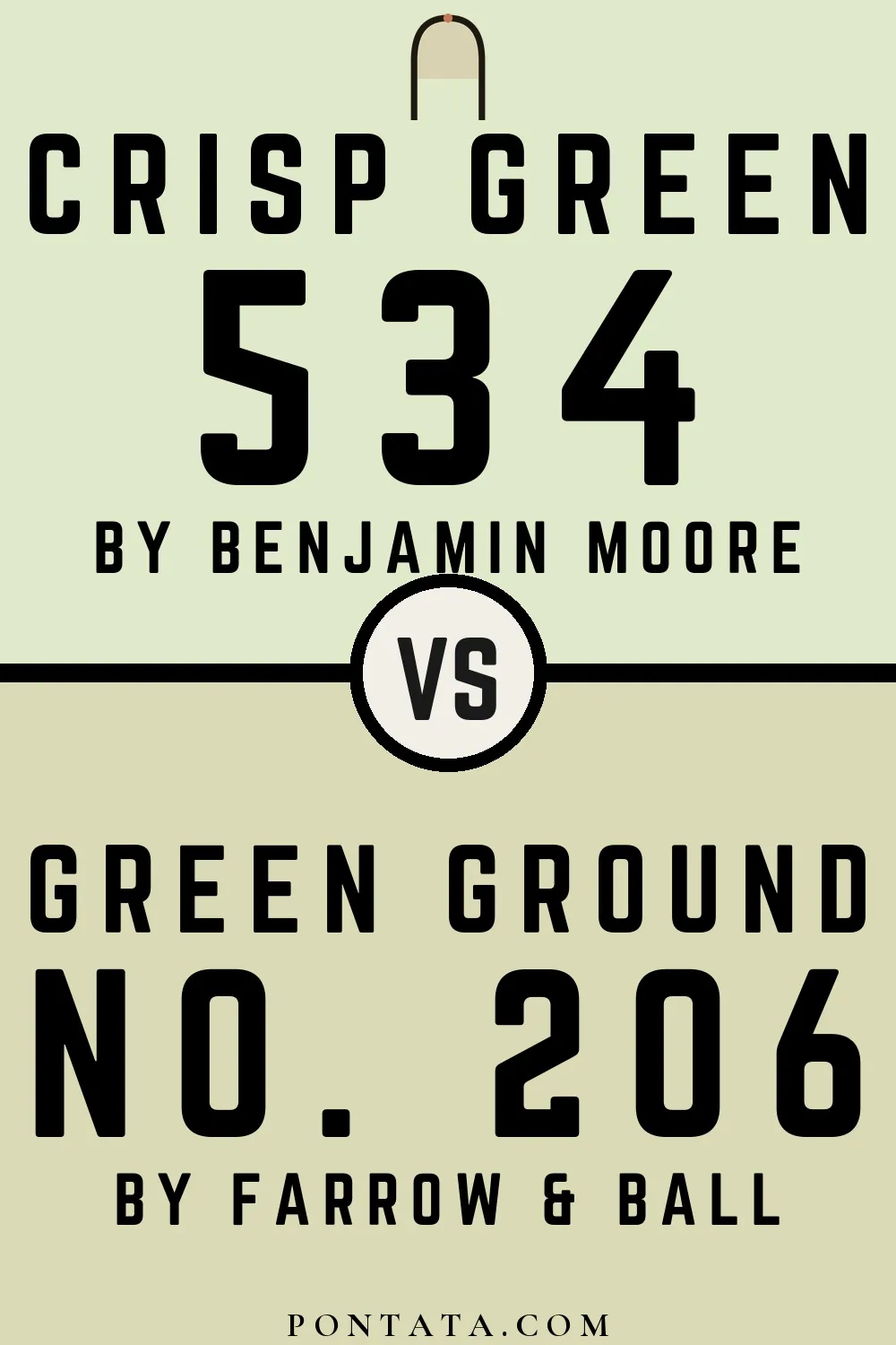 Crisp Green vs Green Ground