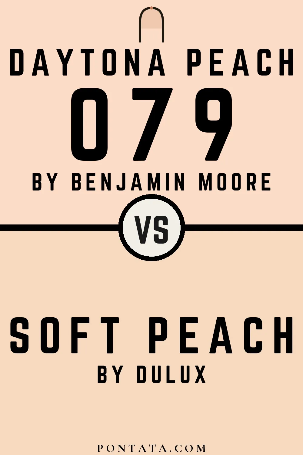 Daytona Peach vs Soft Peach