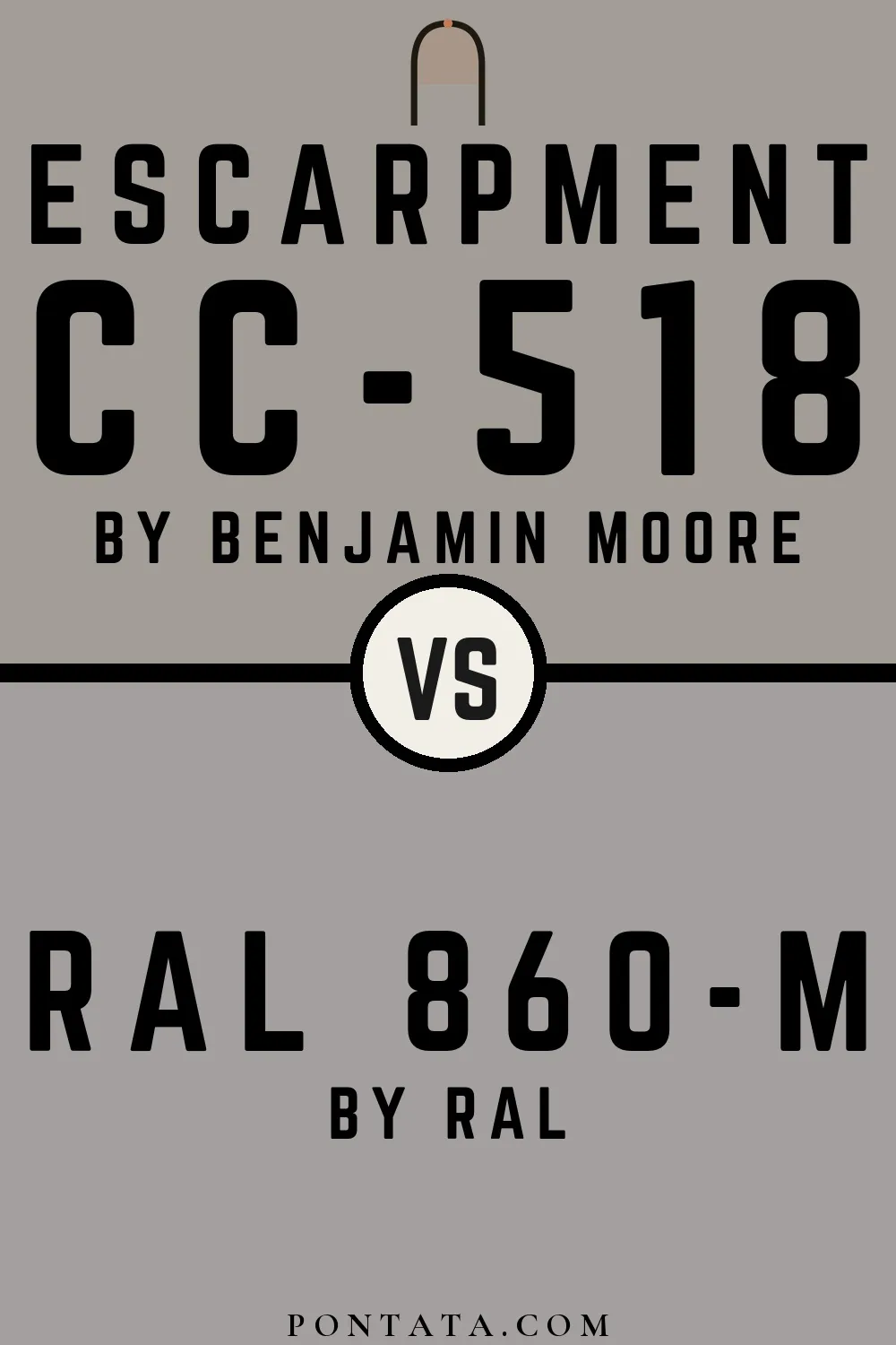 Escarpment vs RAL 860-M