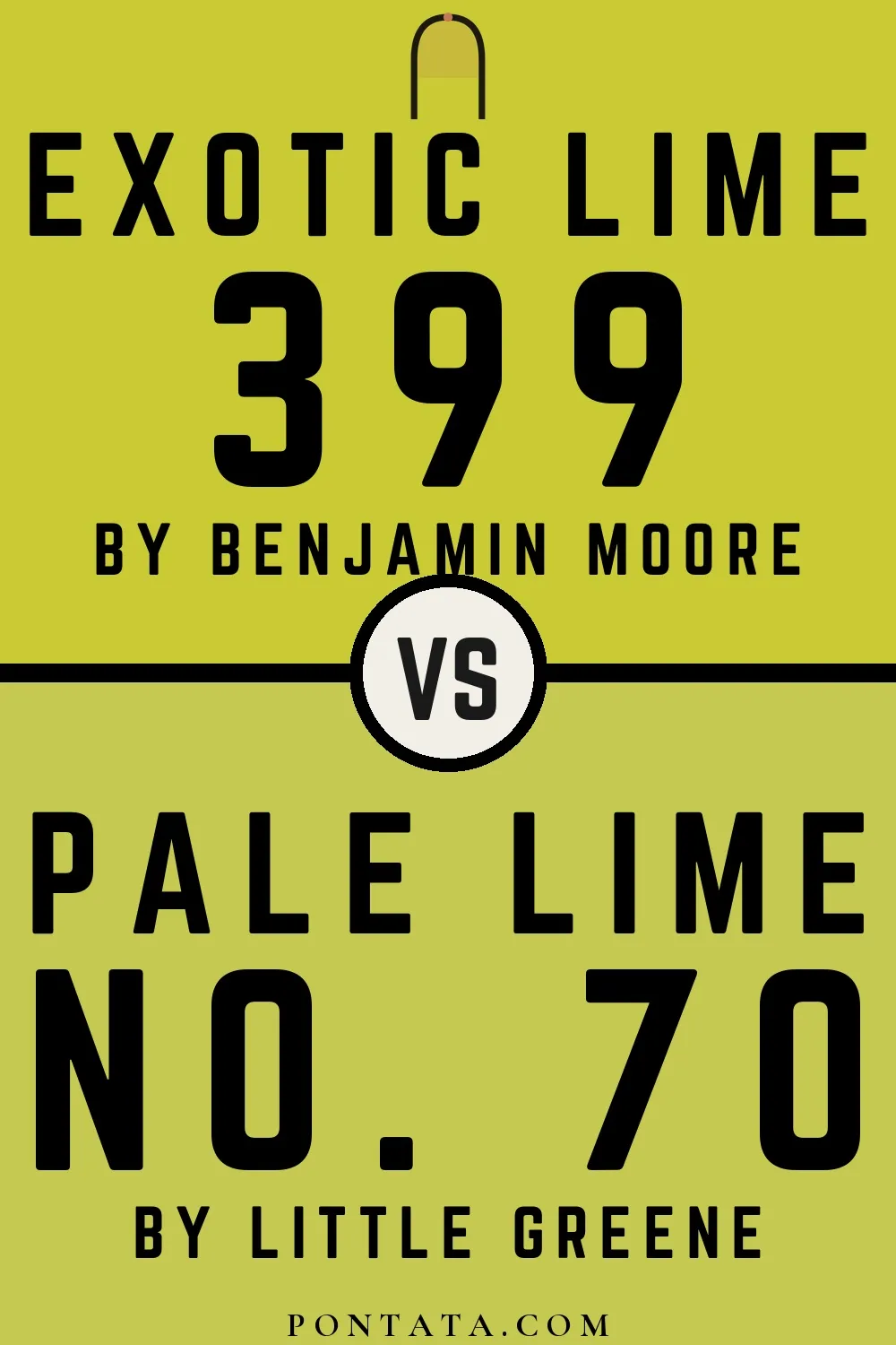 Exotic Lime vs Pale Lime