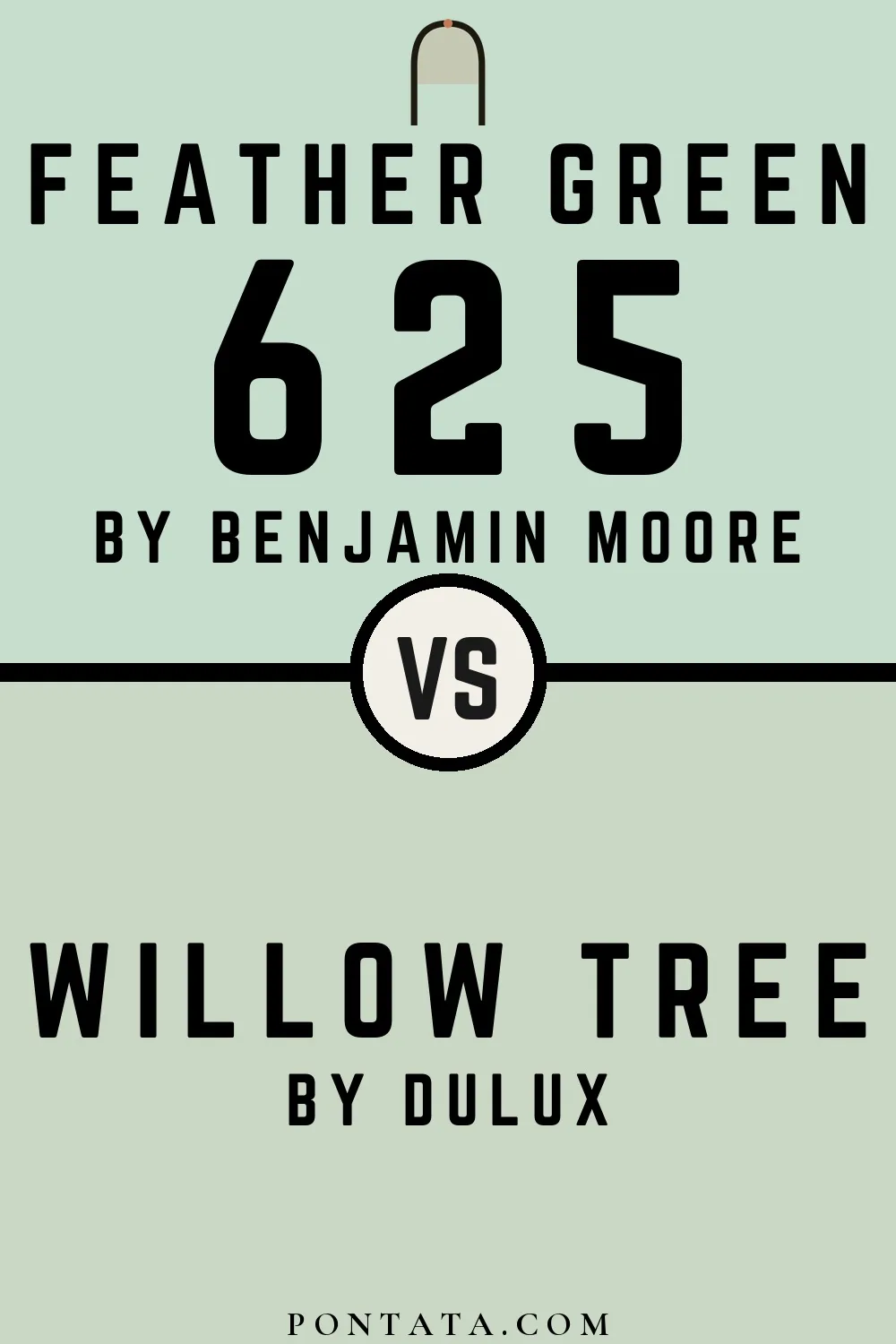 Feather Green vs Willow Tree