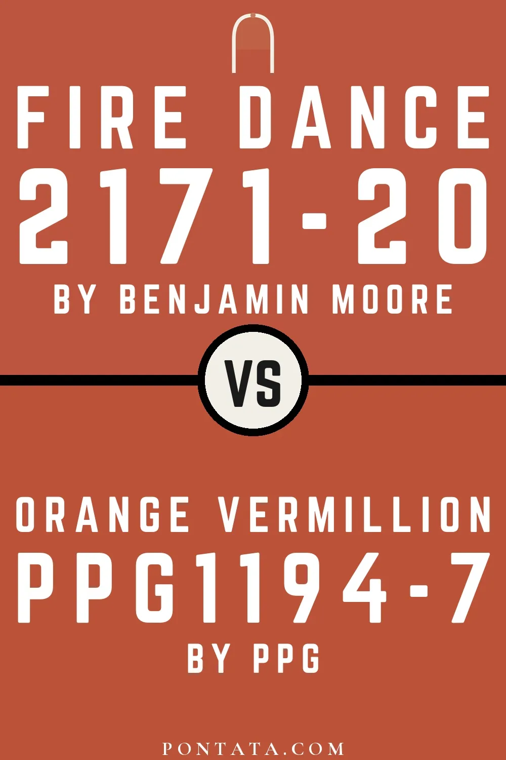 Fire Dance vs Orange Vermillion