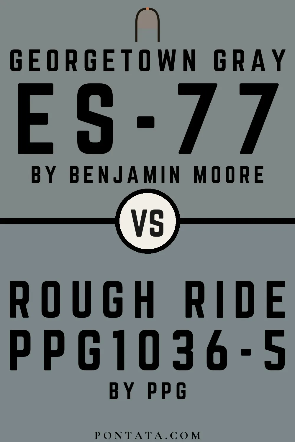 Georgetown Gray vs Rough Ride