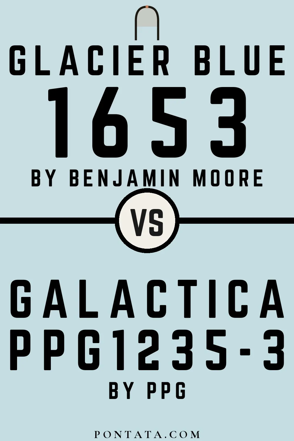 Glacier Blue vs Galactica
