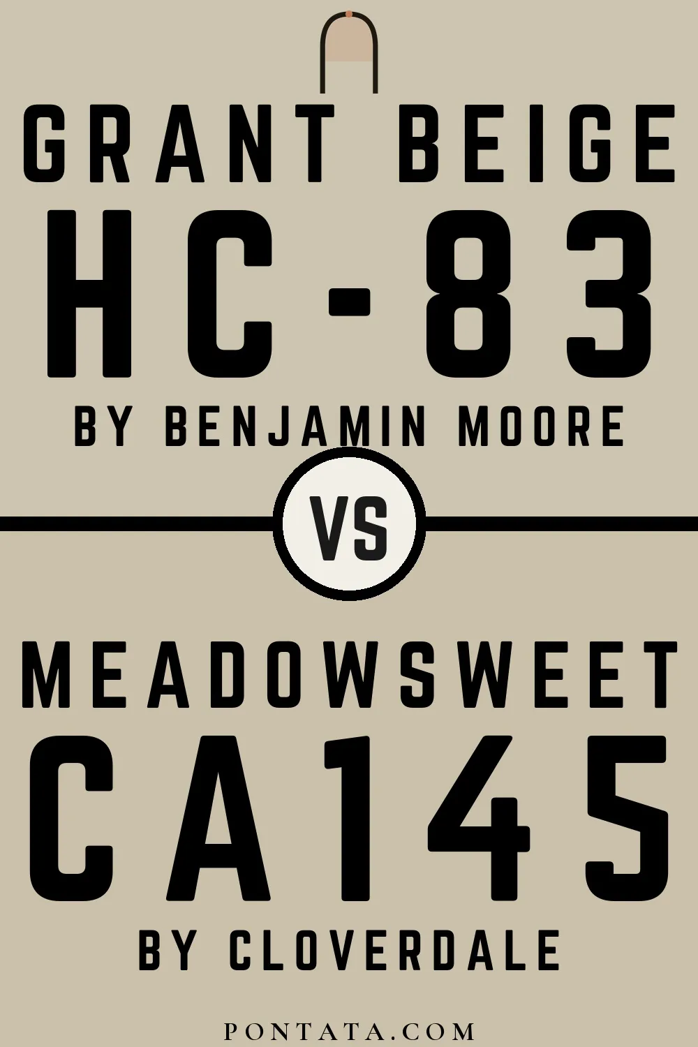 Grant Beige vs Meadowsweet