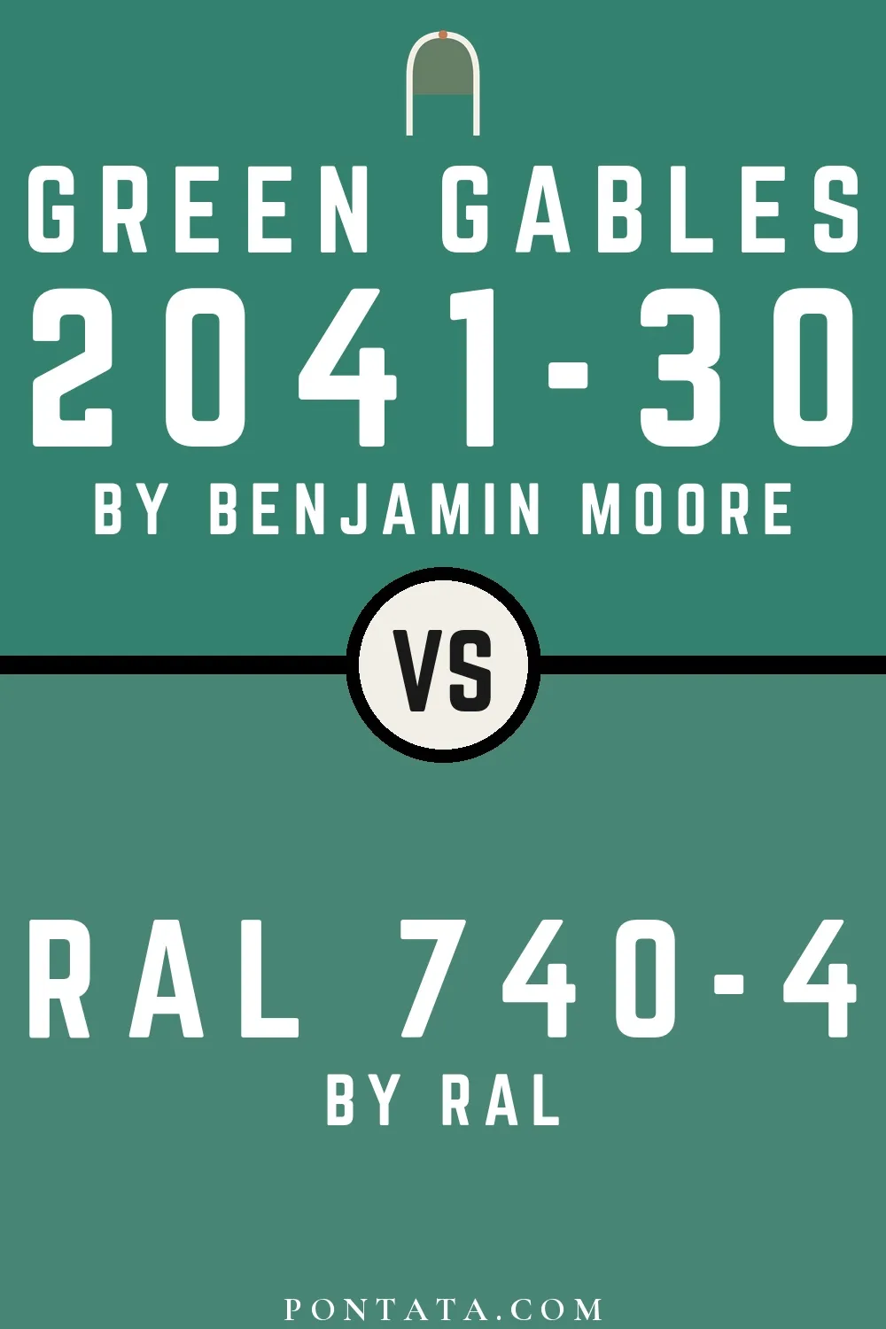 Green Gables vs RAL 740-4