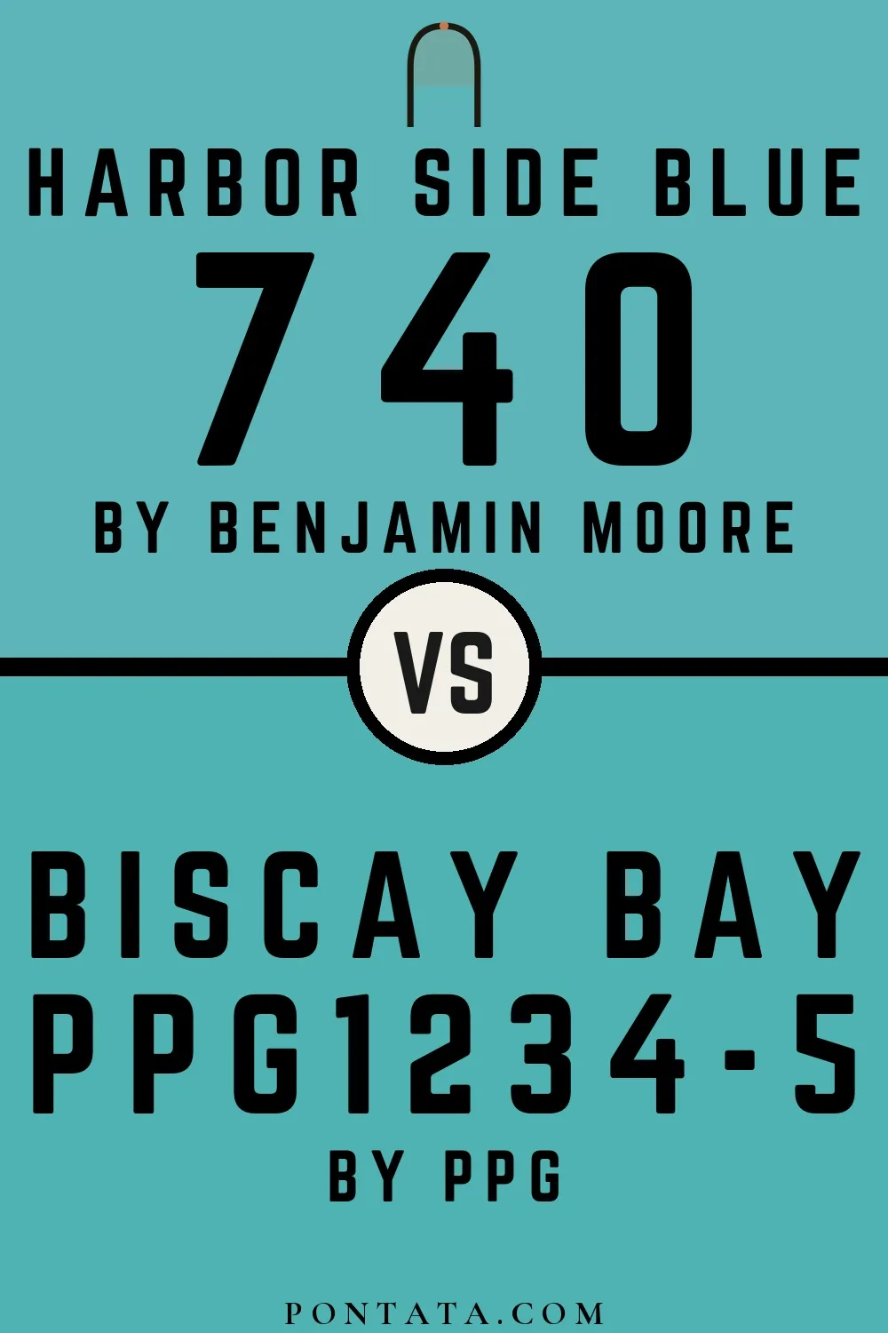 Harbor Side Blue vs Biscay Bay