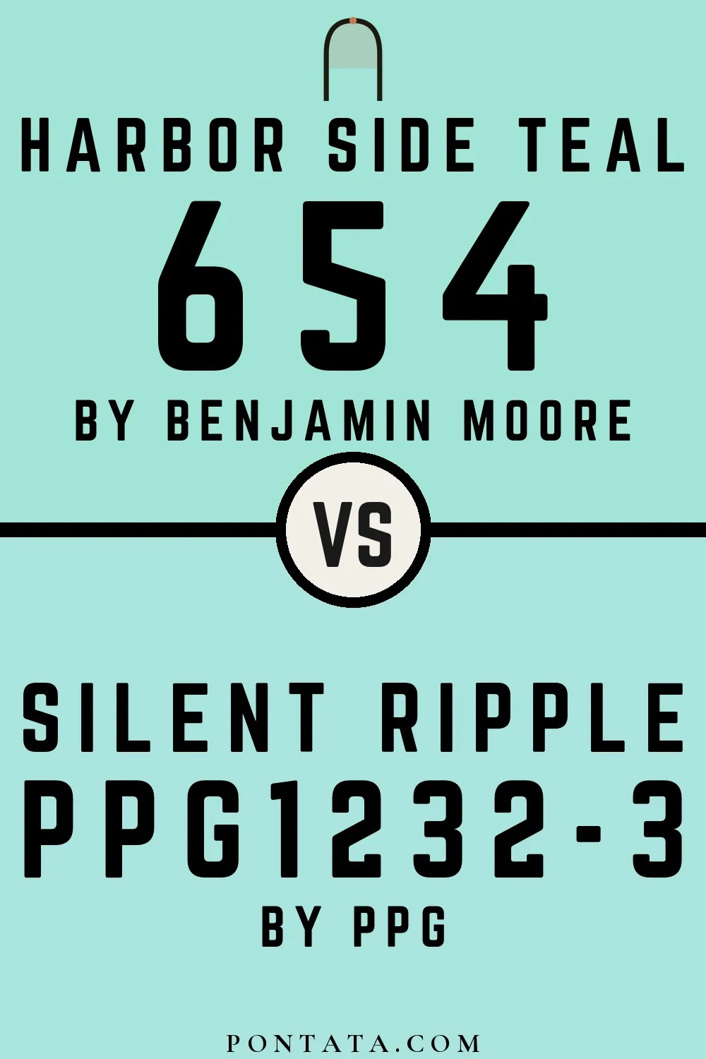 Harbor Side Teal vs Silent Ripple