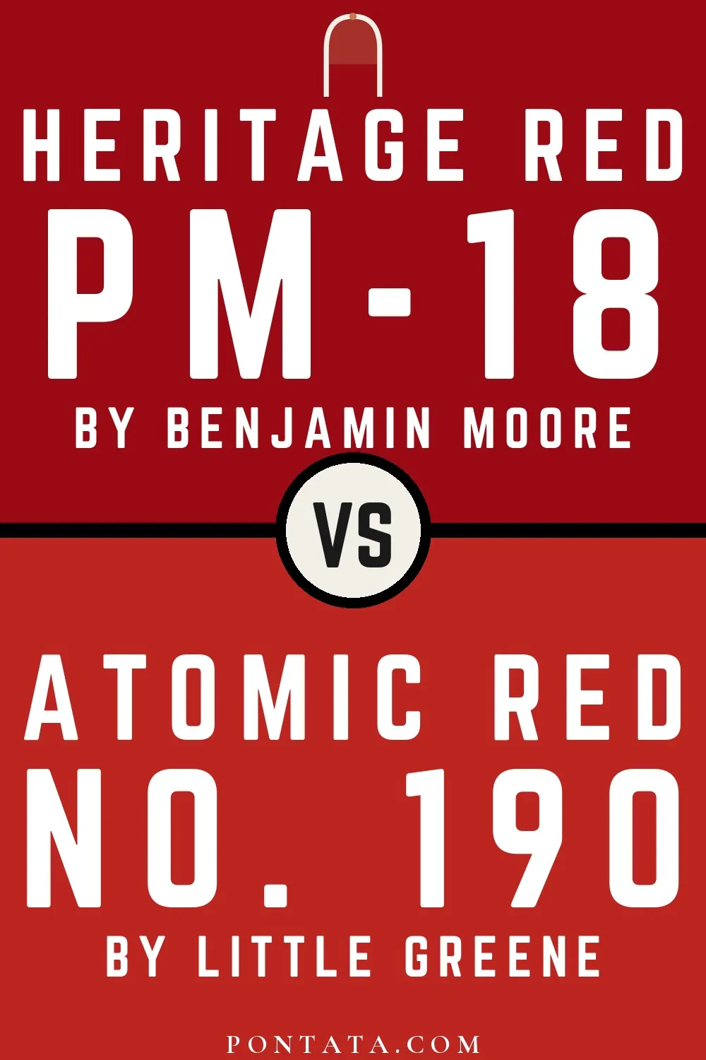Heritage Red vs Atomic Red
