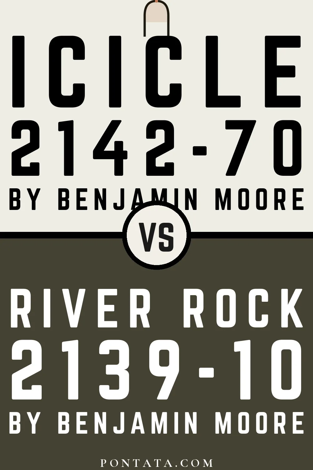 Icicle vs River Rock
