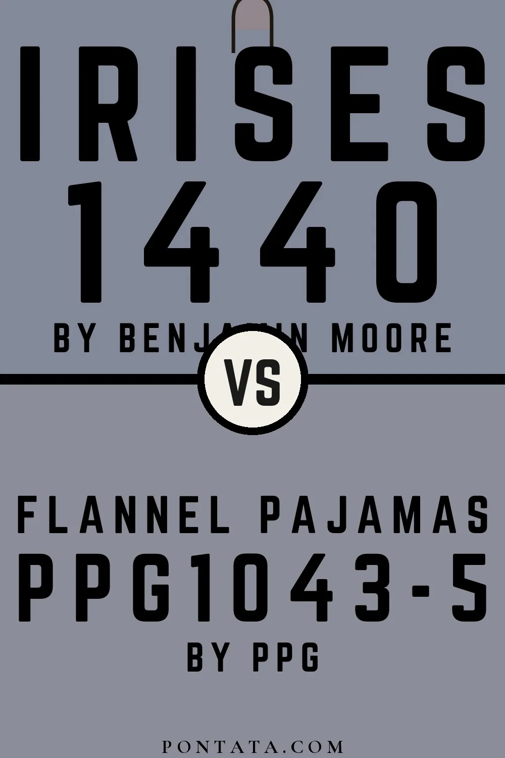 Irises vs Flannel Pajamas