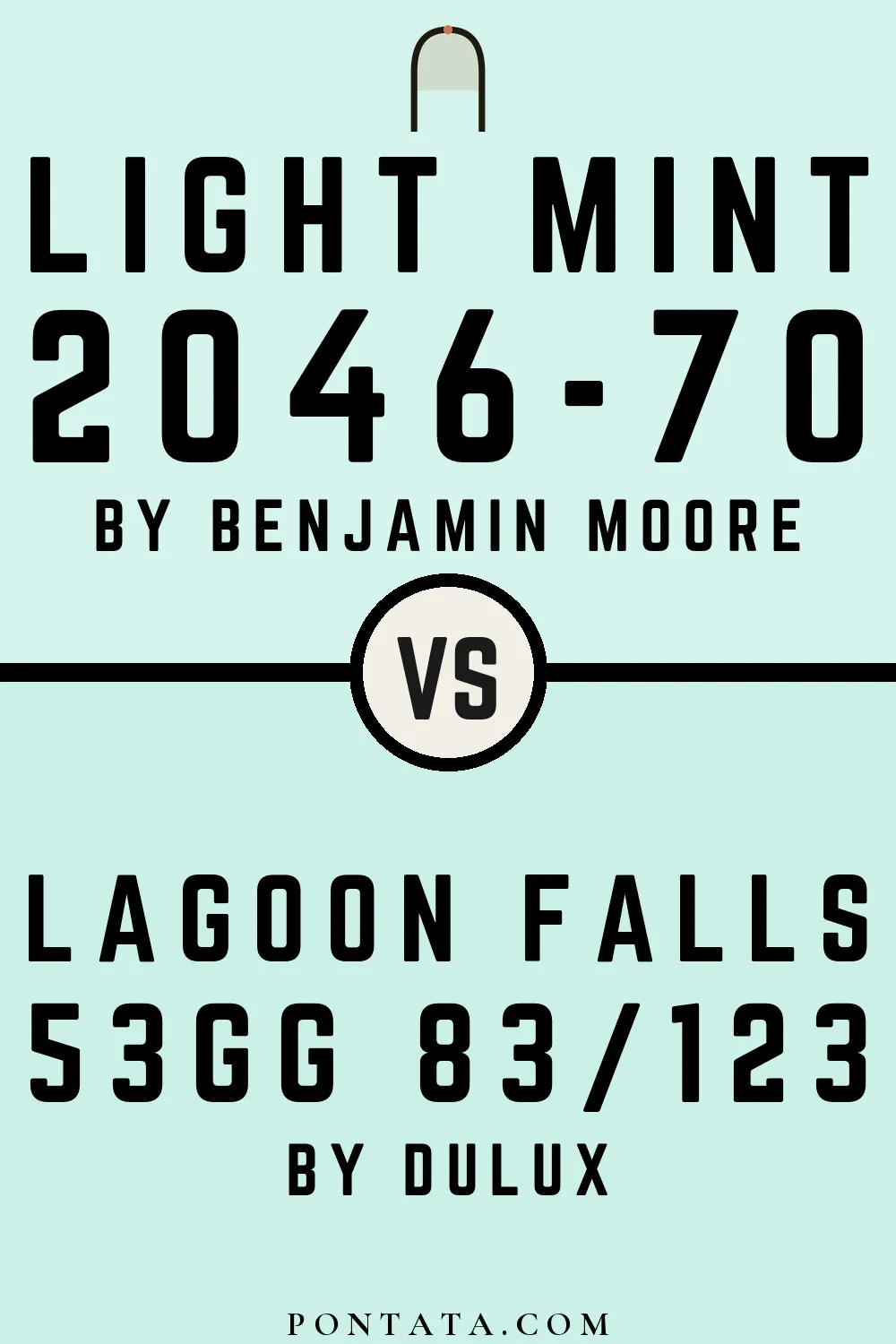 Light Mint vs Lagoon Falls