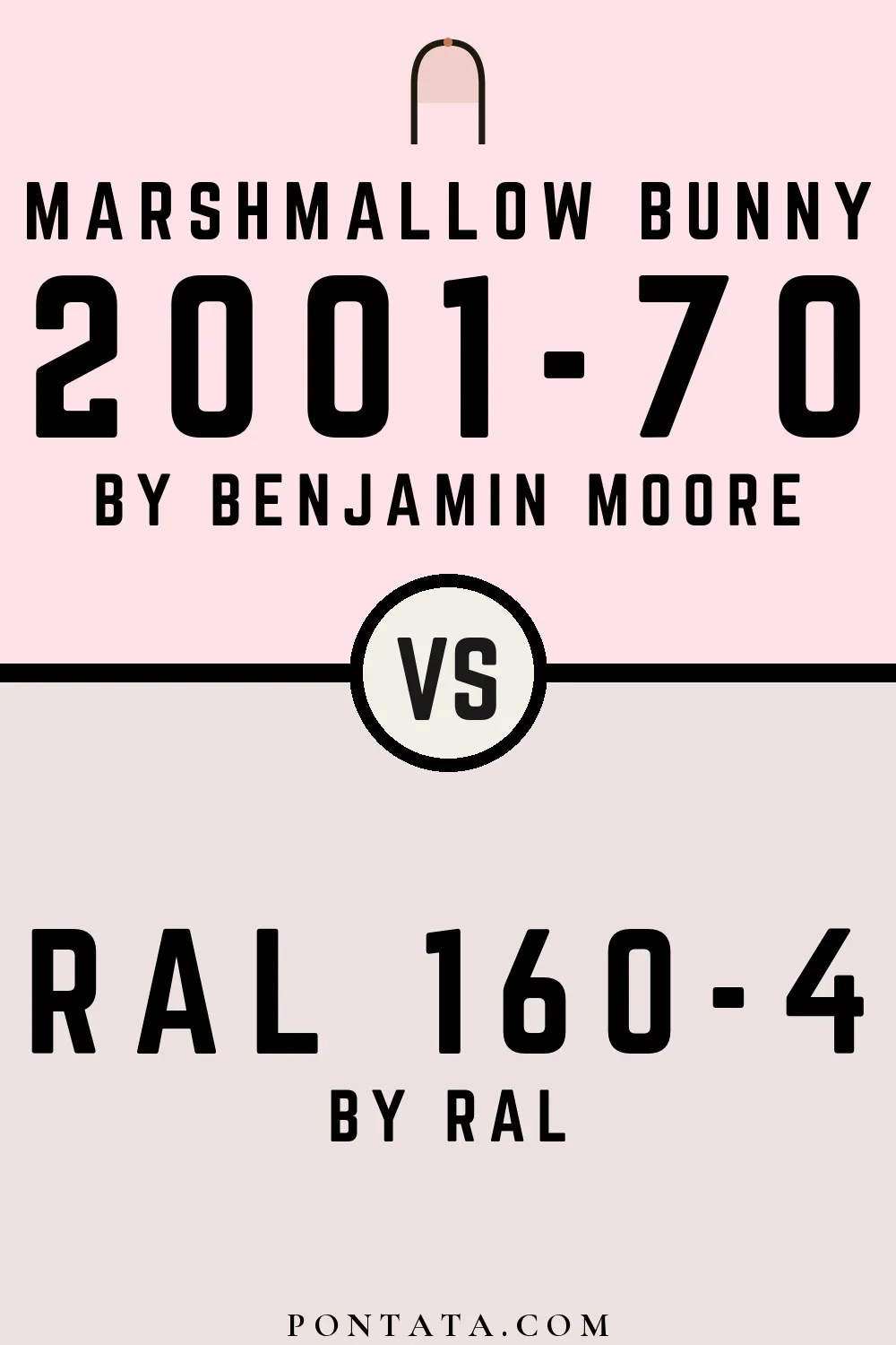 Marshmallow Bunny vs RAL 160-4