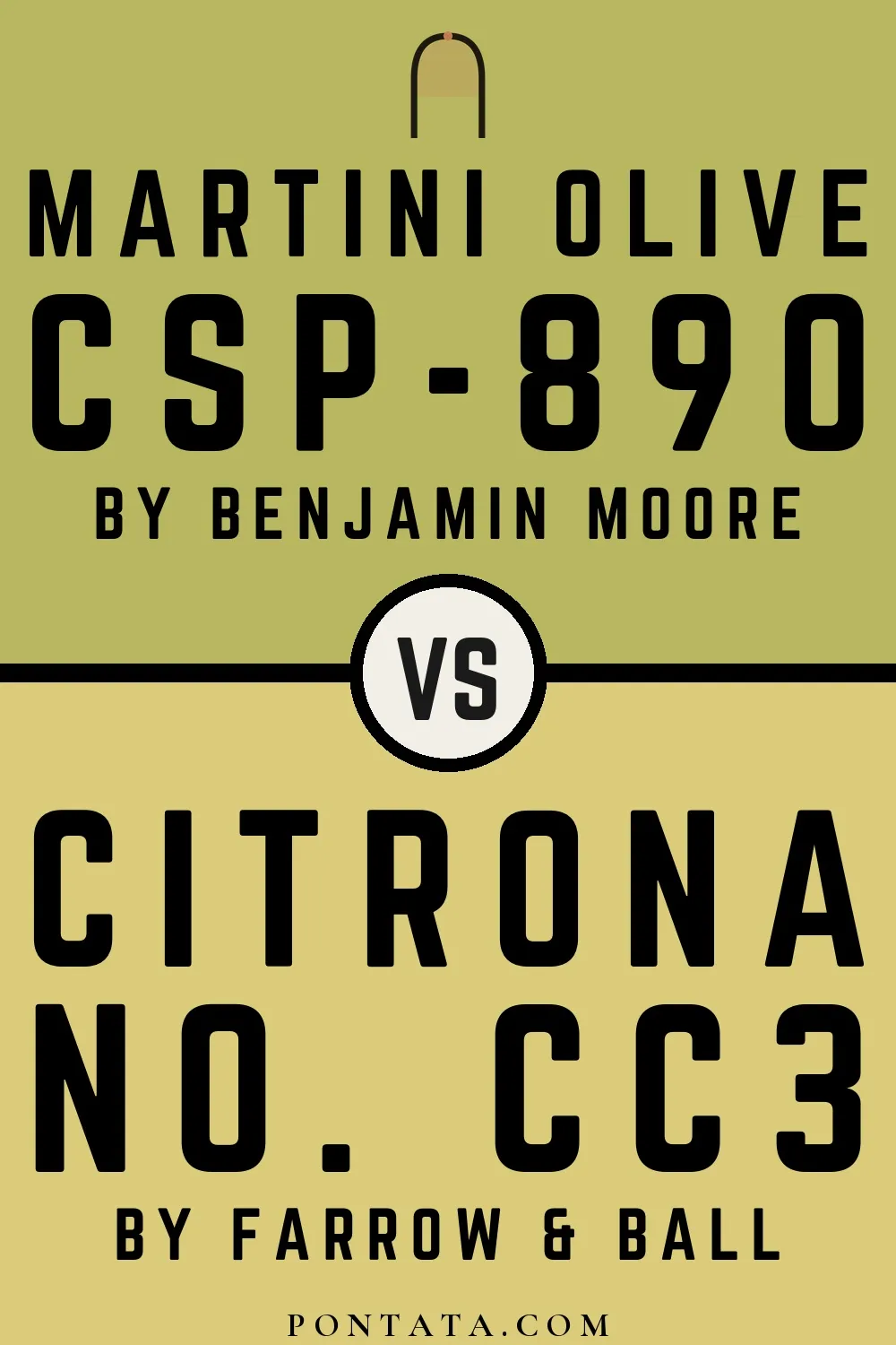 Martini Olive vs Citrona