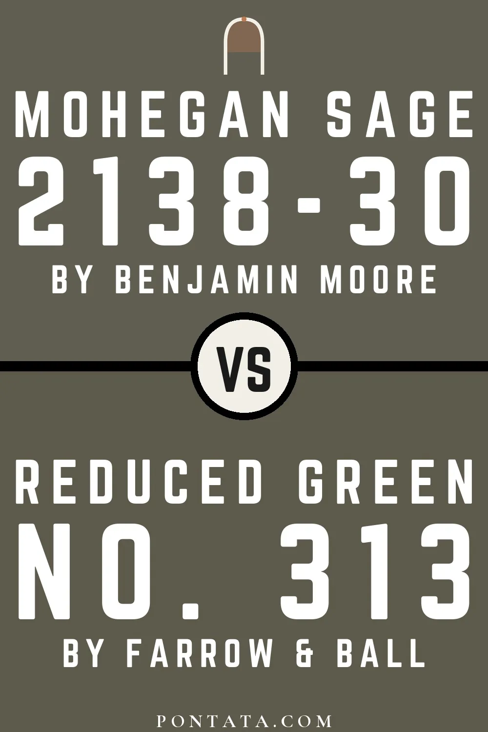 Mohegan Sage vs Reduced Green
