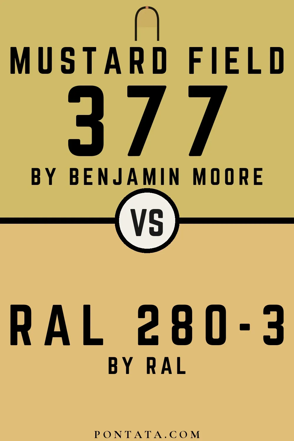 Mustard Field vs RAL 280-3