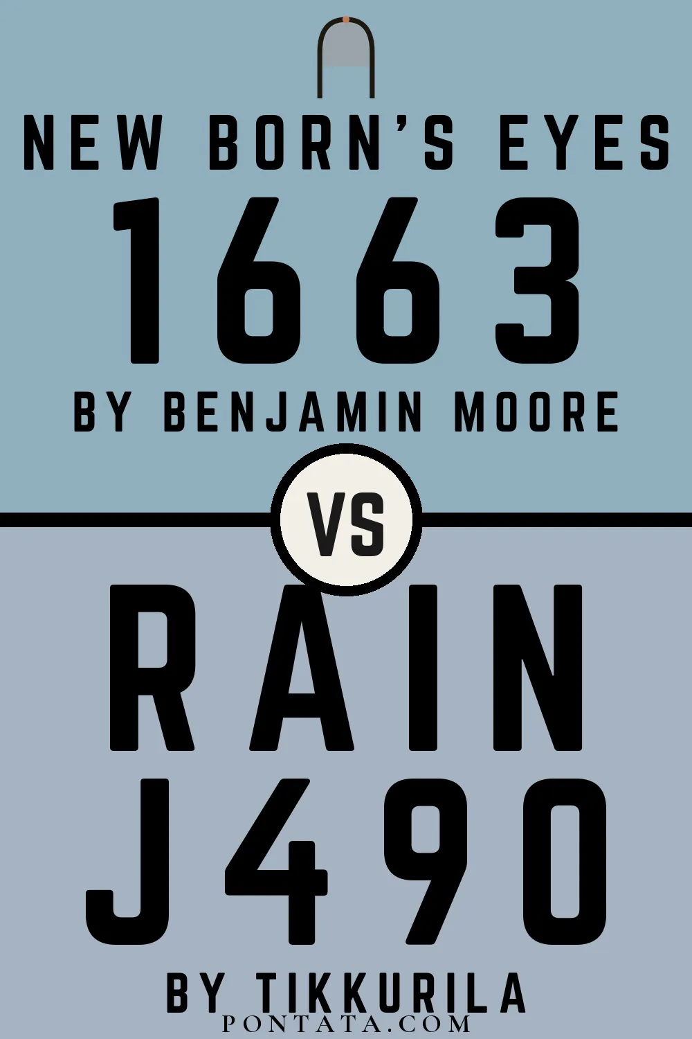 New Born's Eyes vs Rain