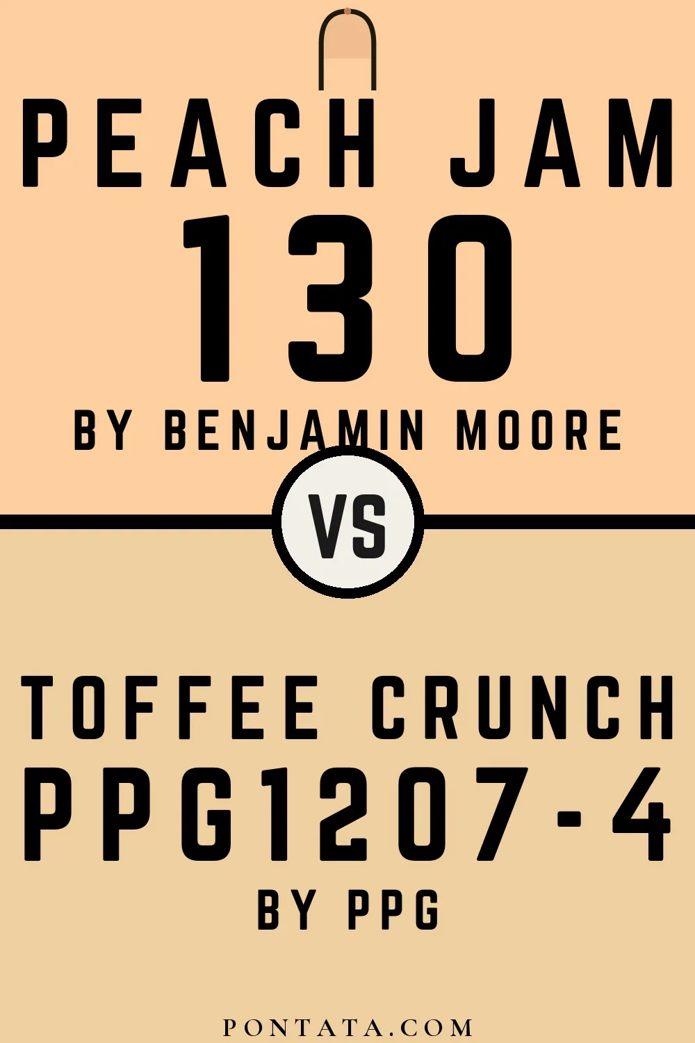 Peach Jam vs Toffee Crunch