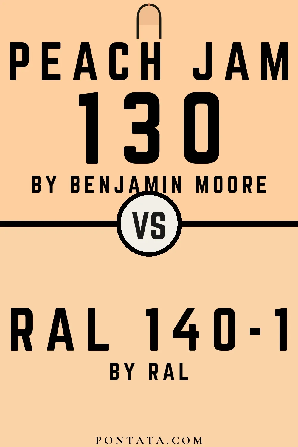 Peach Jam vs RAL 140-1