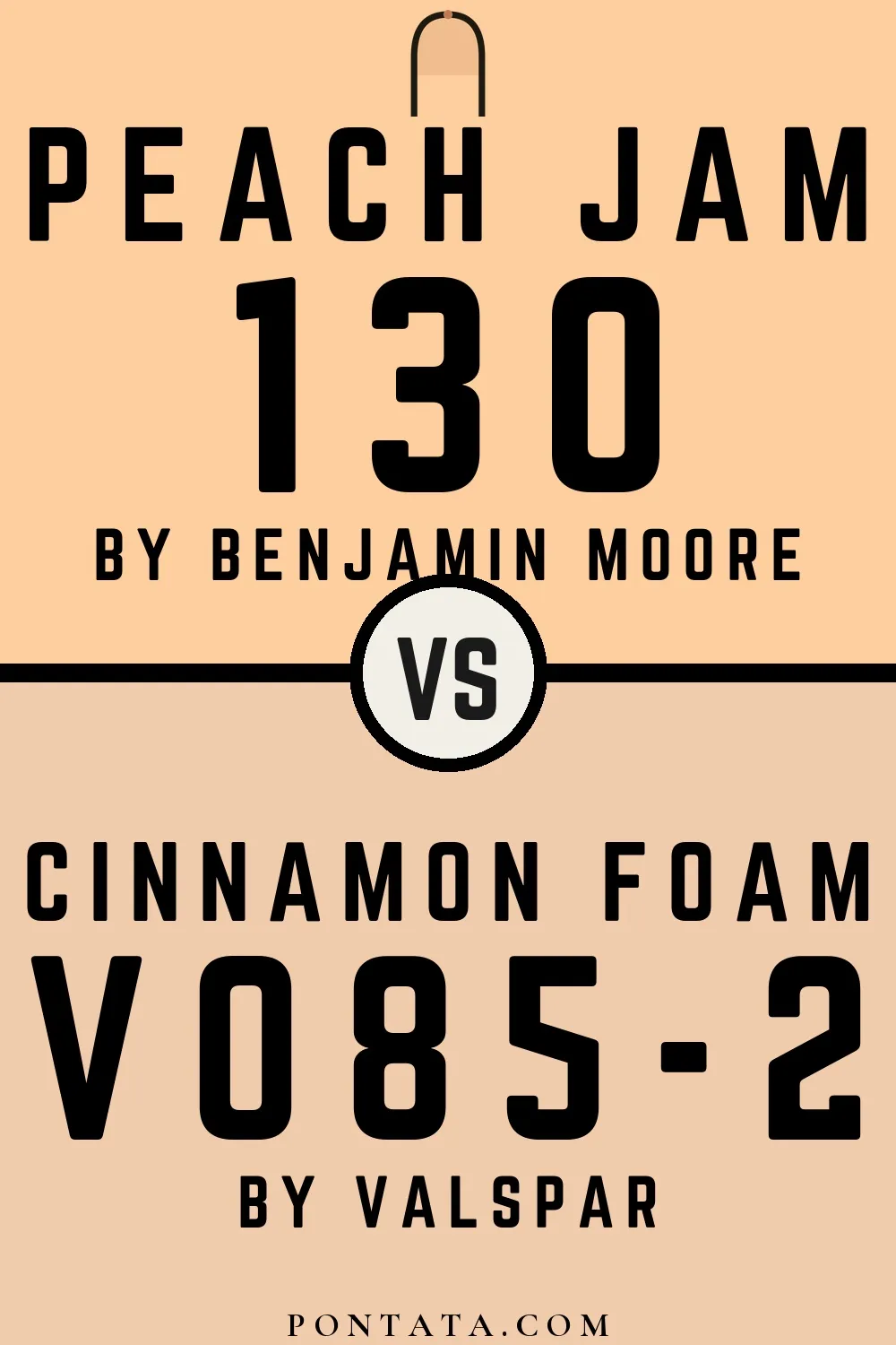 Peach Jam vs Cinnamon Foam