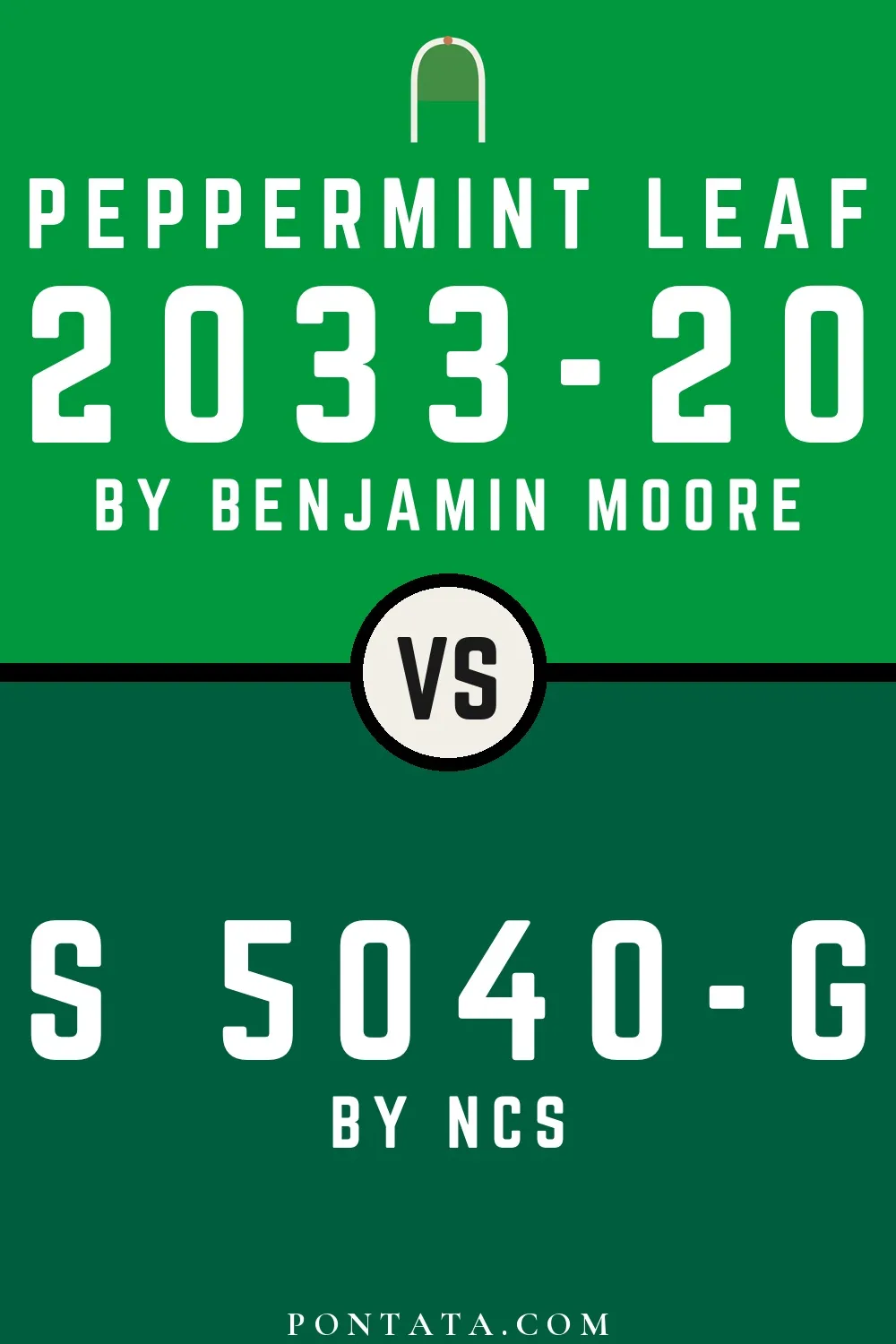 Peppermint Leaf vs S 5040-G