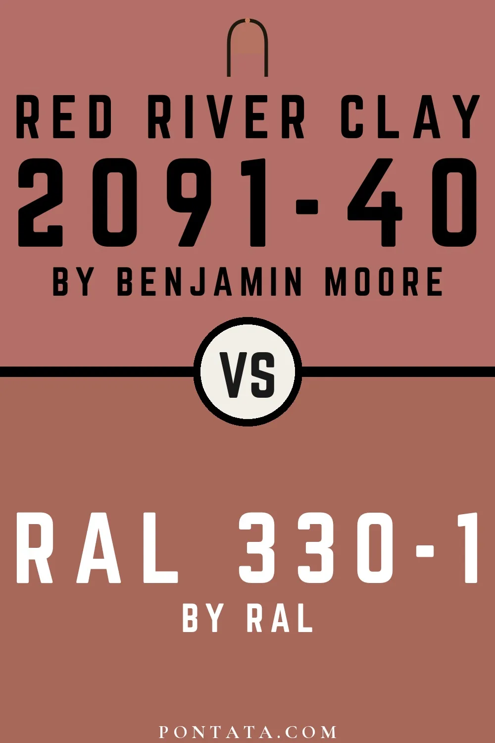 Red River Clay vs RAL 330-1