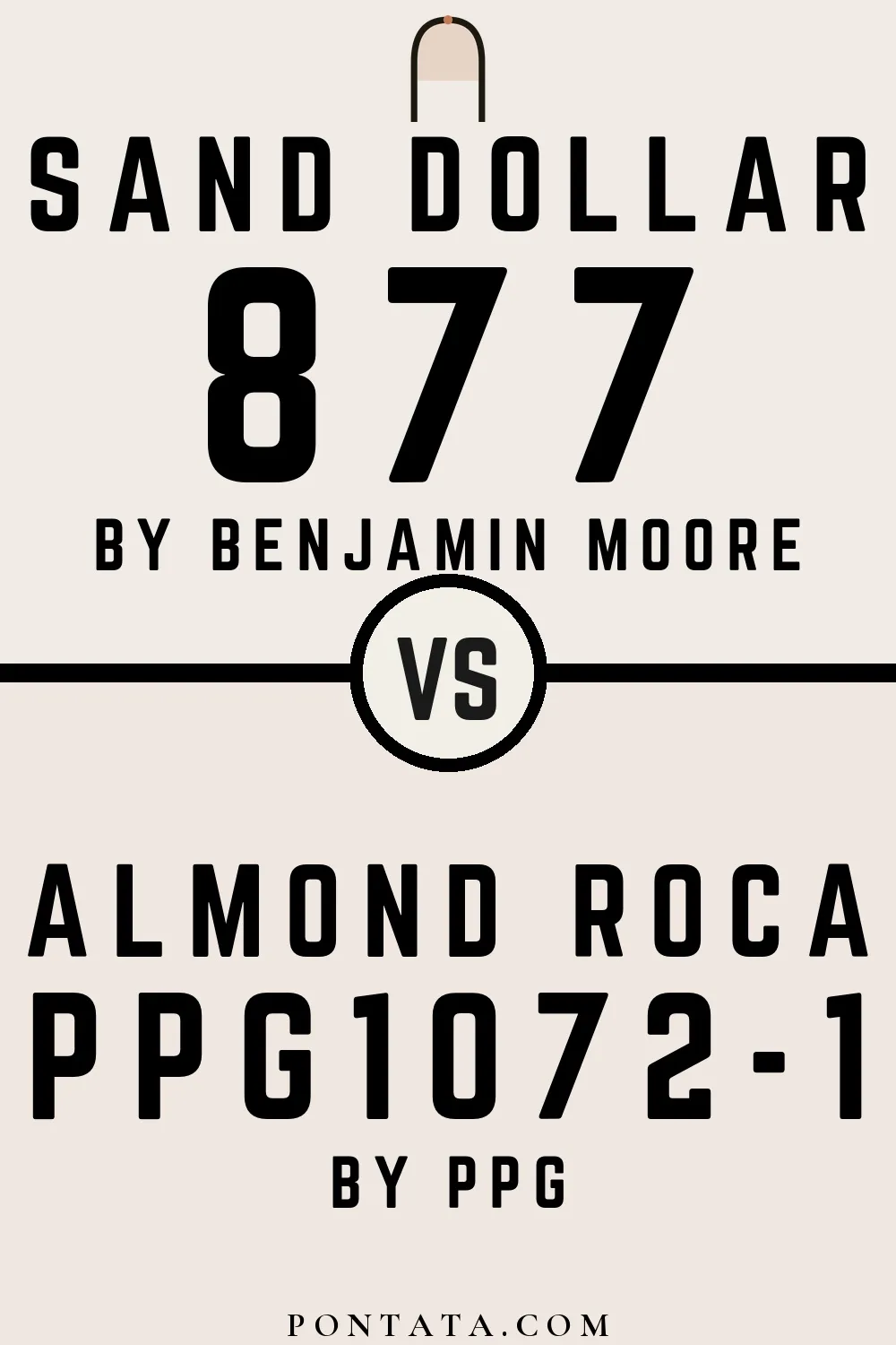 Sand Dollar vs Almond Roca