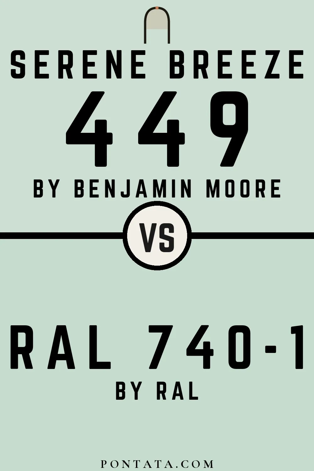 Serene Breeze vs RAL 740-1